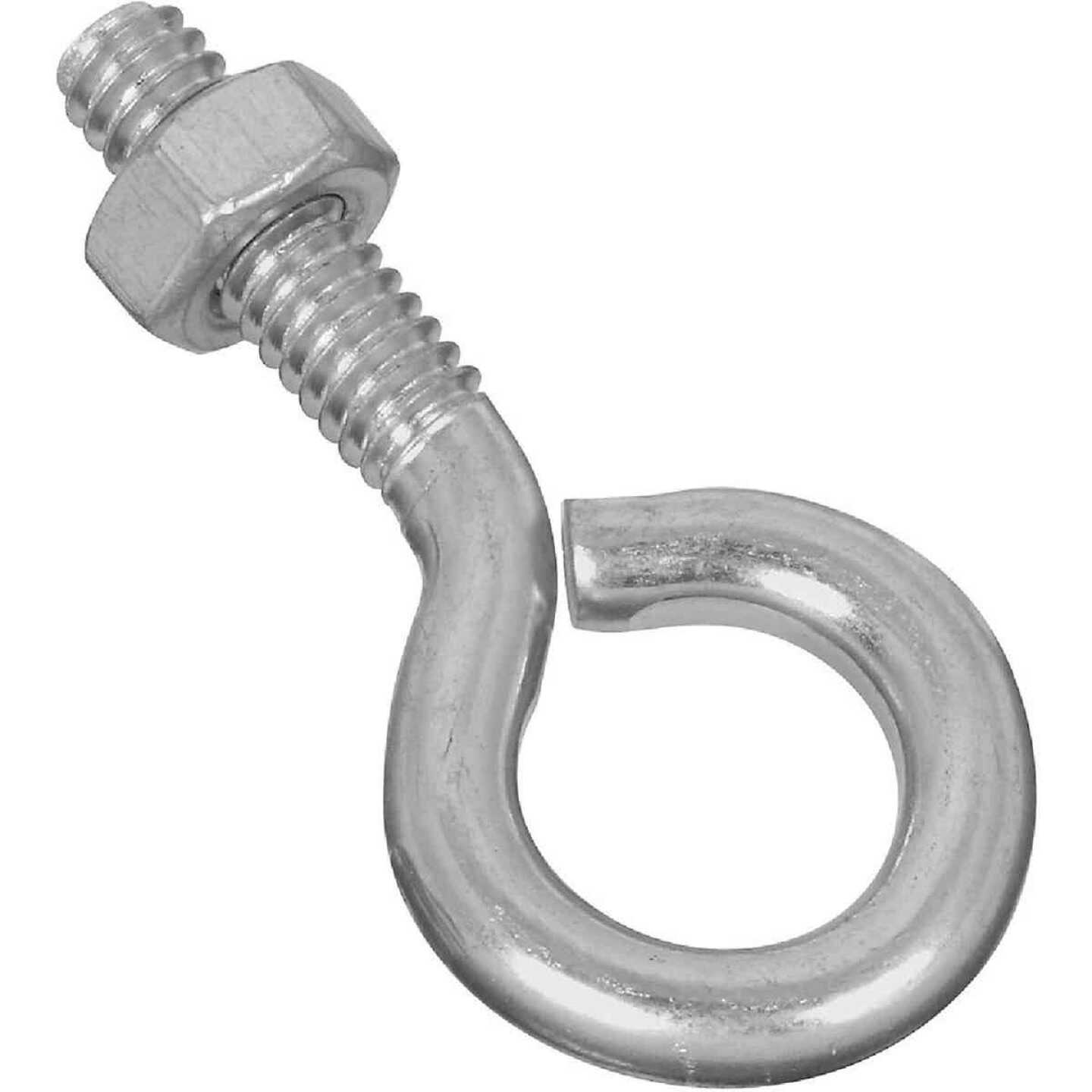 National 1/4 In. x 2 In. Zinc Eye Bolt with Hex Nut Image 1